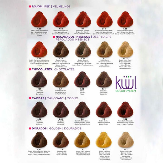 TINTE KUUL COLOR SYSTEM X 60ML