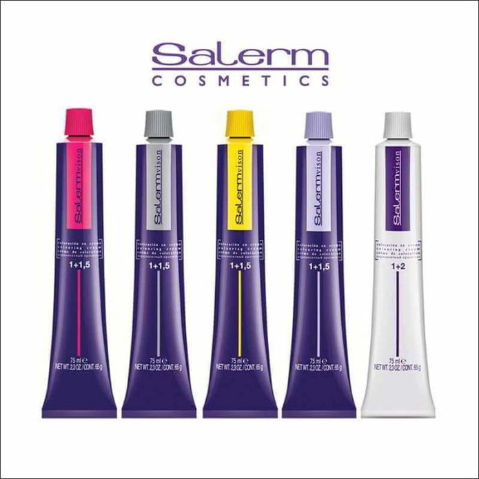 Tinte salerm cosmetics 75mL con amoniaco