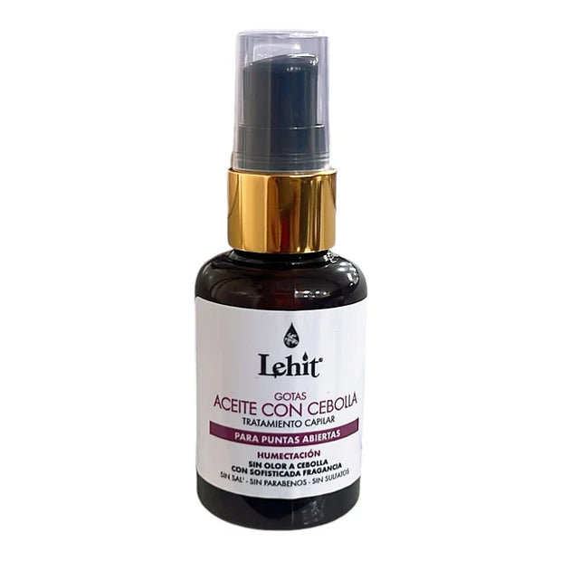 ACEITE CAPILAR CON CEBOLLA LEHIT
