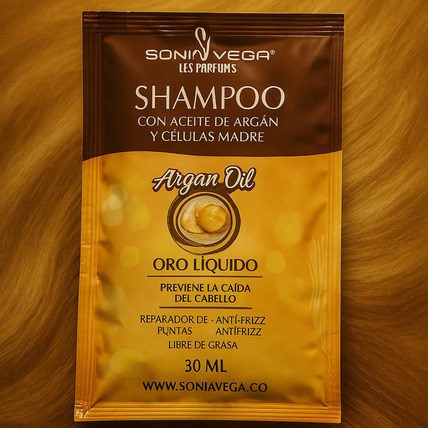 SHAMPOO CON ACEITE DE ARGAN ORO LIQUIDO