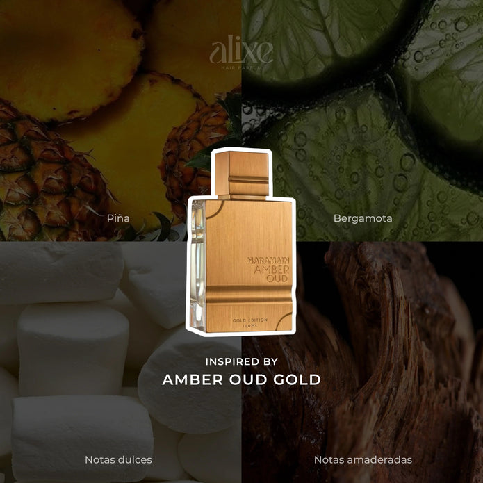 Perfume capilar Inspirado en amber oud haramain