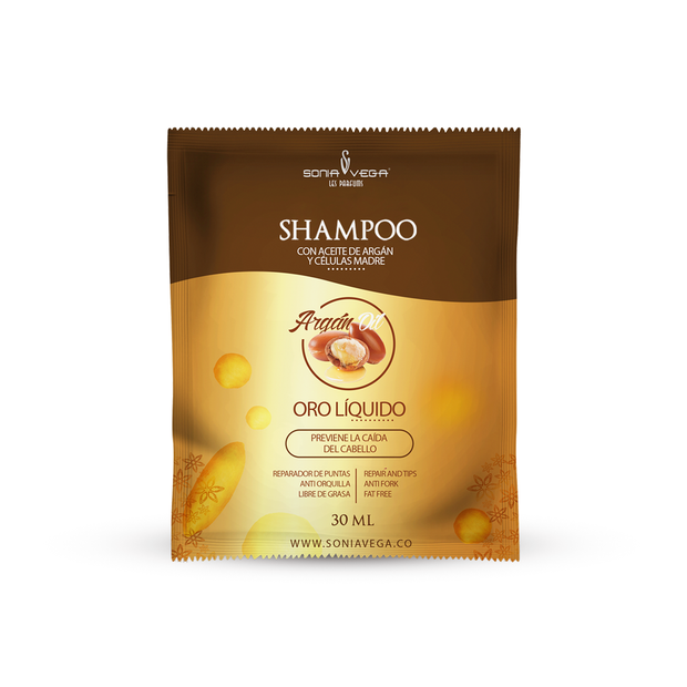 SHAMPOO CON ACEITE DE ARGAN ORO LIQUIDO