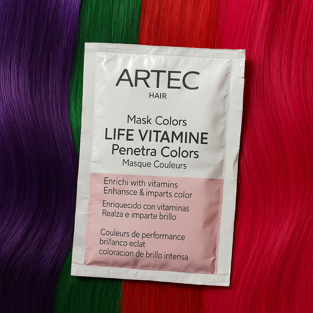 MASCARILLA MATIZANTE MASK COLORS LIFE VITAMINE X SACHET
