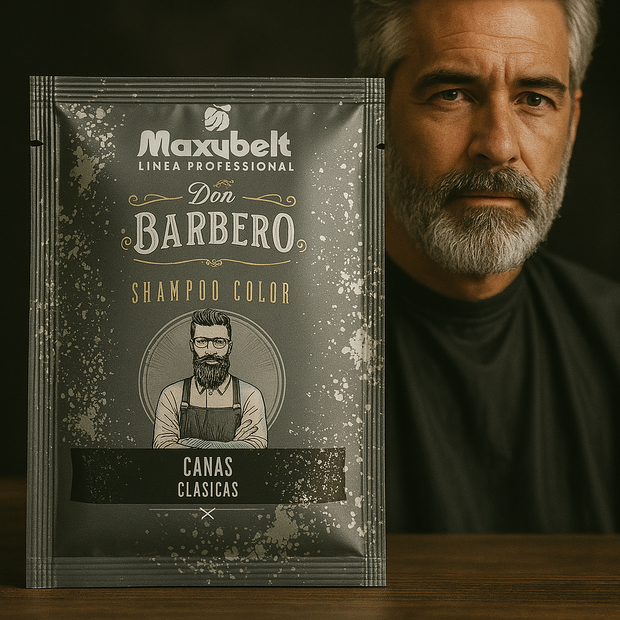 SHAMPOO COLOR CANAS  BARBERO