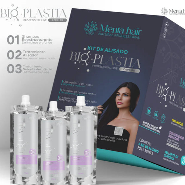 ALISADOR BIOPLASTIA MENTA HAIR