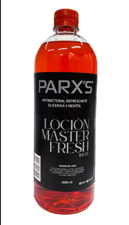 Loción Refrescante Parx´s Master Fresh Black Xs Grande