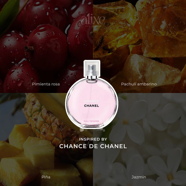 Perfume capilar Inspirado en chance de chanel