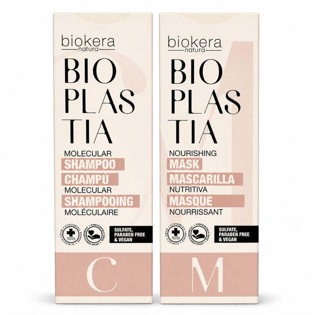 kit bioplastia mantenimiento capilar