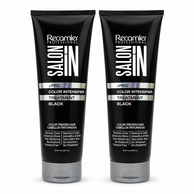 tratamiento intensificador de color negro recamier