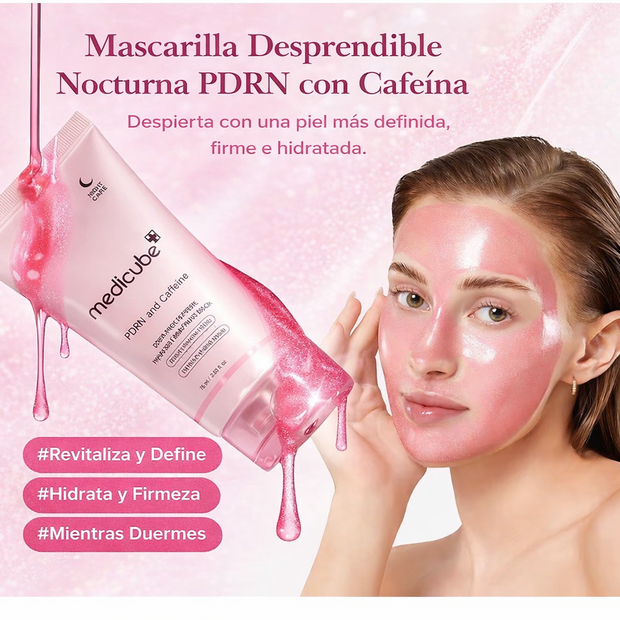 Mascarilla facial reafirmante e hidratacion extrema nocturna medicube