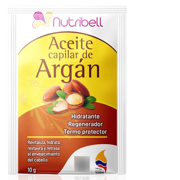 ACEITE CAPILAR DE ARGAN NUTRIBELL X SACHET