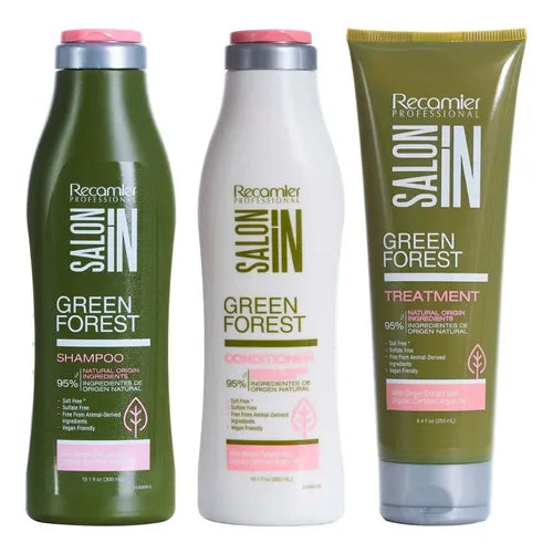 Kit Green forest recamier nutricion e hidratacion+limpieza profunda