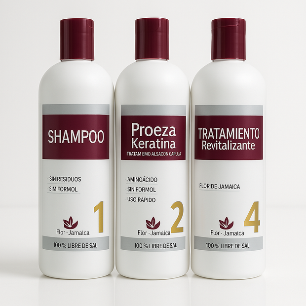 KIT  ALISADOR CAPILAR X3