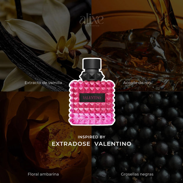 Perfume capilar Inspirado en extradose valentino