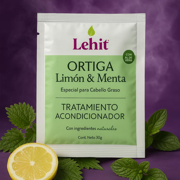 TRATAMIENTO ORTIGA LIMON Y MENTA LEHIT