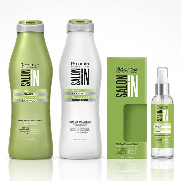 Kit pro keratin ultra force recamier reduce quiebre repara y fortalece
