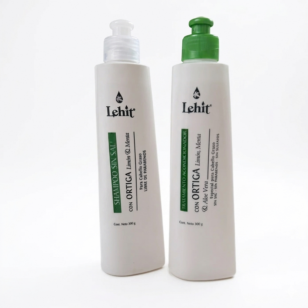 Kit anti caspa regulador de grasa lehit