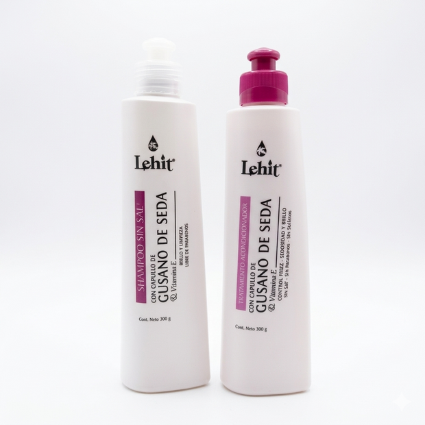Kit hidratante sedoso y protector capilar lehit