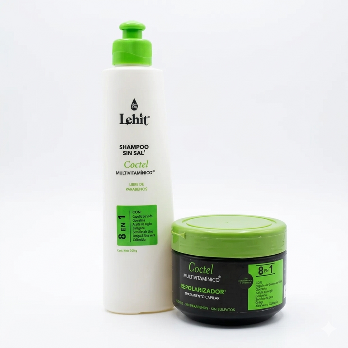 Kit 8 en 1 repolarizador efecto inmediato lehit