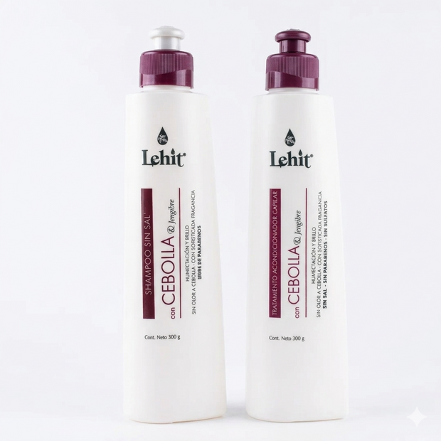 Kit reduce la caída+fortalece la fibra lehit