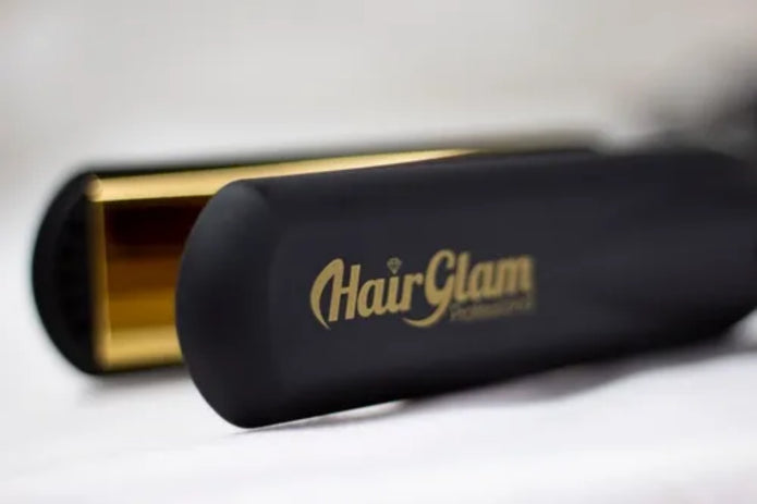 PLANCHA HAIR GLAM BLACK GOLD