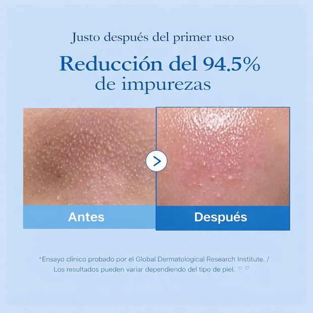 Limpia maquillaje y elimina puntos negros desde el primer uso medicube