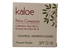 Polvo compacto kaloe control imperfecciones