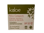 Polvo compacto kaloe control imperfecciones spf20