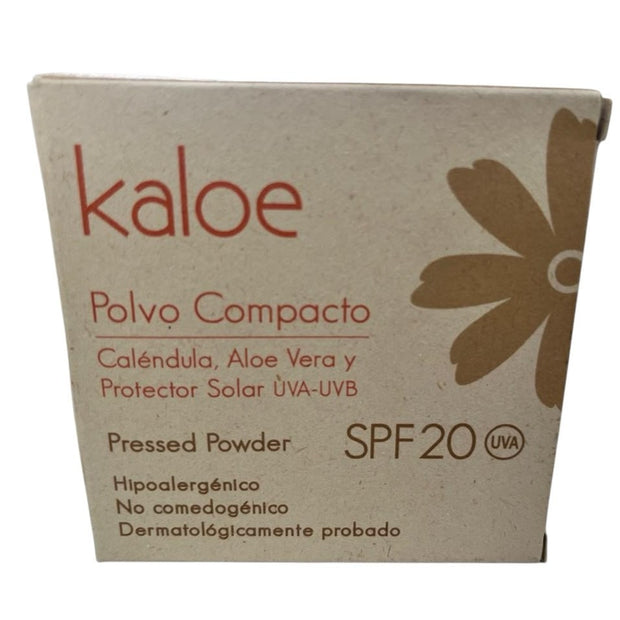 Polvo compacto kaloe caléndula y aloe
