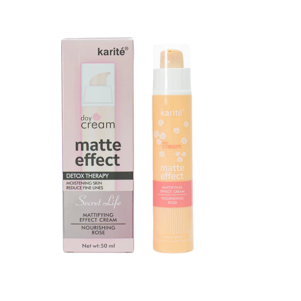Crema hidratante matificante de karite