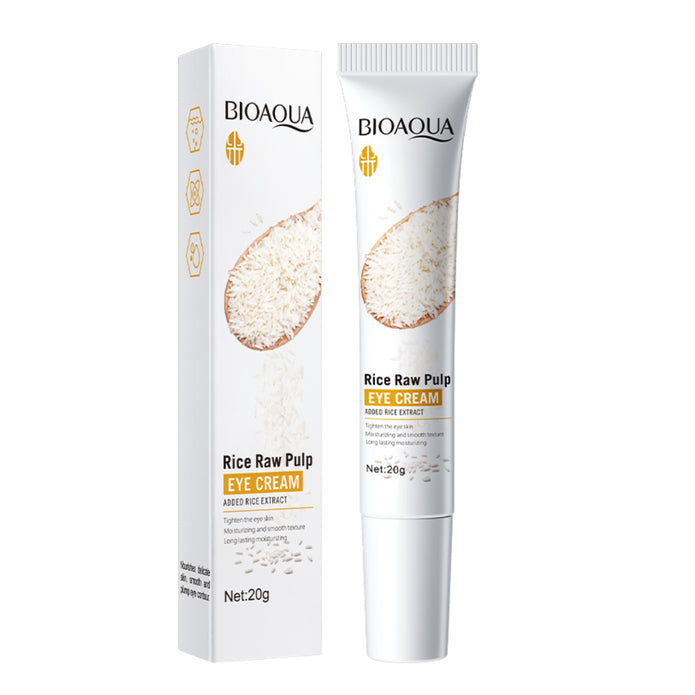 Bioaqua arroz contorno de ojos x6 und