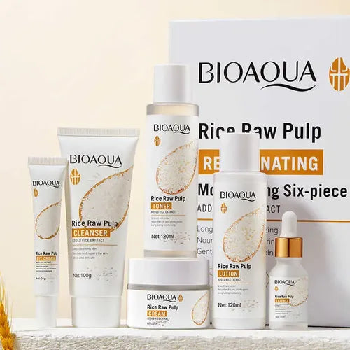 Kit bioaqua arroz seis piezas