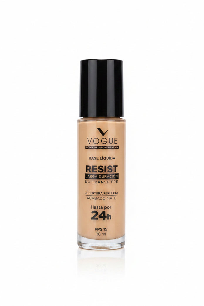 Base maquillaje Vogue larga duración 24Hr