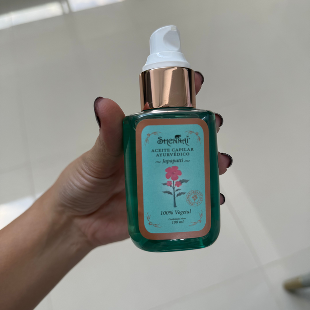 ACEITE AYURVEDICO  PARA PUNTAS