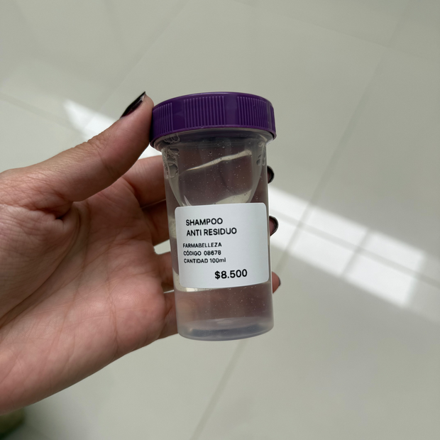 SHAMPOO DE AMINOACIDOS ANTIRESIDUO PASO 1  PORCION