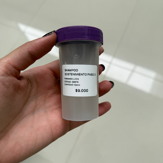 SHAMPOO DE SOSTENIMIENTO PASO 3 FARMABELLEZA