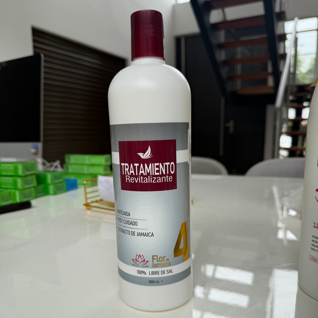 TRATAMIENTO REVITALIZANTE POS ALISADOS PASO 4