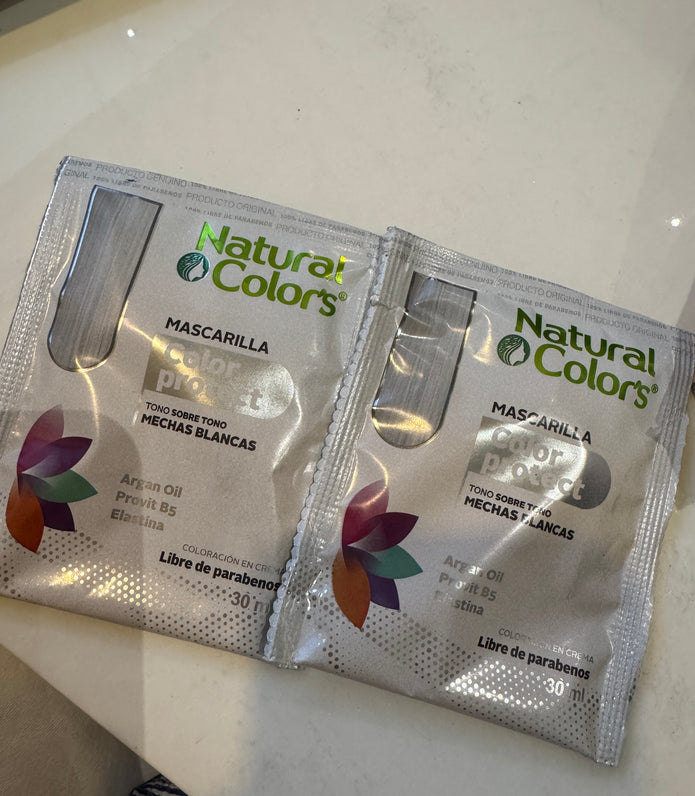 MASCARILLA MATIZANTE NATURAL COLORS