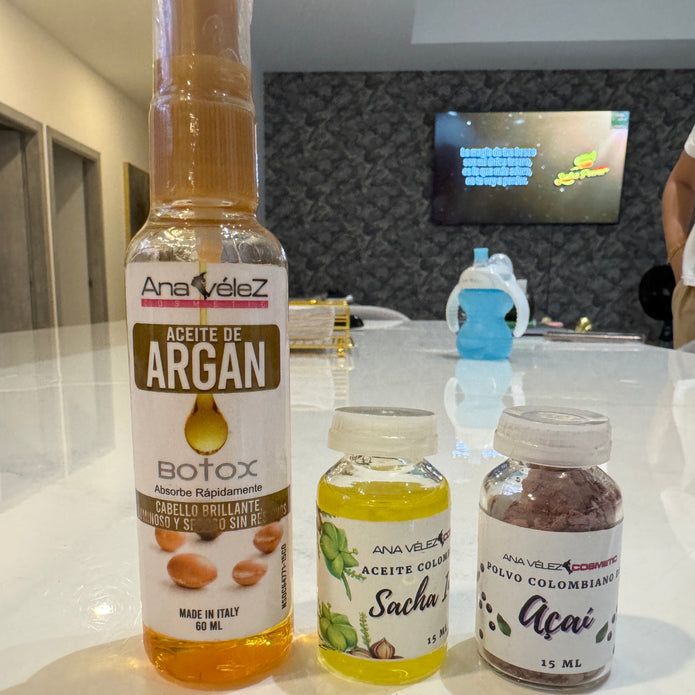 RITUAL CAPILAR OLEOS CAPILARES ANA VELEZ COSMETC