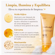 Espuma limpiadora que ilumina y tonifica la piel medicube