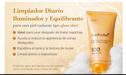 Espuma limpiadora que ilumina y tonifica la piel medicube