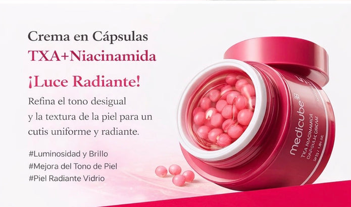 Crema hidratante piel de porcelana medicube