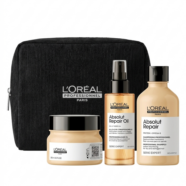 Kit absolut repair loreal + GRATIS cosmetiquera