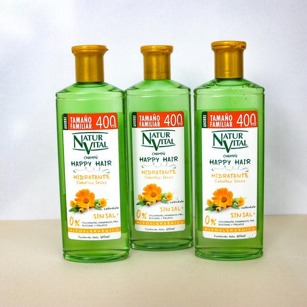 Paga 2 y lleva 3 Shampoo natur vital