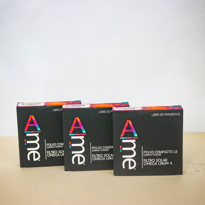 Paga 2 y lleva 3 polvos compactos ame