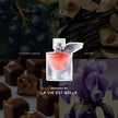 Perfume capilar Inspirado en la vie est belle de Lancome
