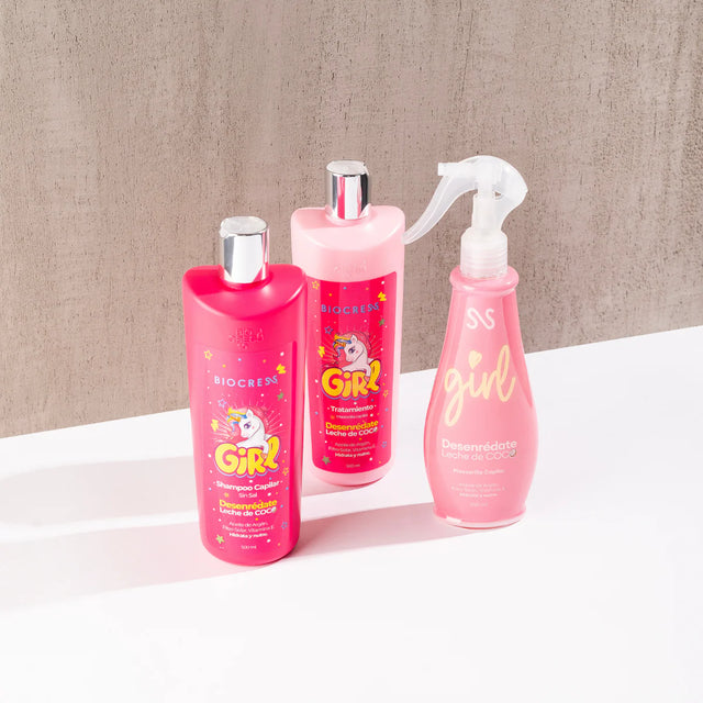 KIT CUIDADO CAPILAR NIÑAS