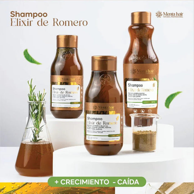 SHAMPOO ELIXIR DE ROMERO MENTA HAIR