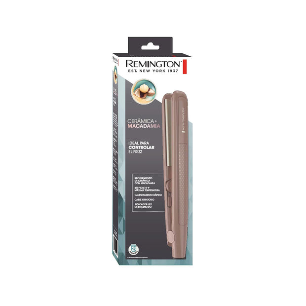 PLANCHA CERAMICA MACADAMIA REMINGTON