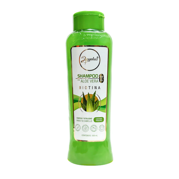 SHAMPOO CON ALOE VERA ANYELUZ
